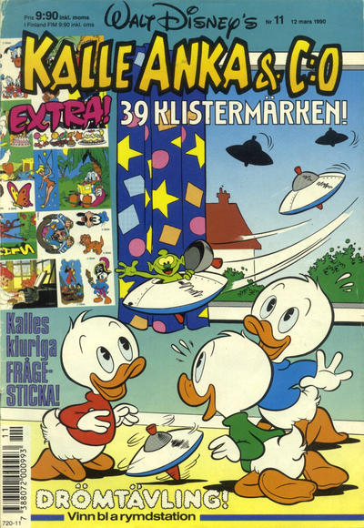 Cover for Kalle Anka & C:o (Hemmets Journal, 1957 series) #11/1990
