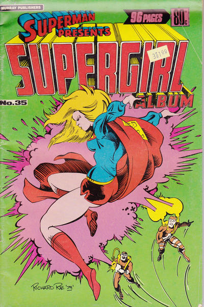 Cover for Superman Presents Supergirl Album (K. G. Murray, 1979 series) #35