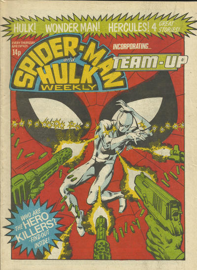 Cover for Spider-Man and Hulk Weekly (Marvel UK, 1980 series) #421
