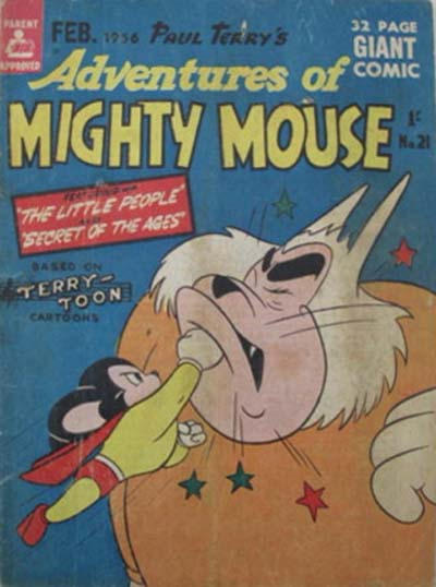 Cover for Adventures of Mighty Mouse (Magazine Management, 1952 series) #21
