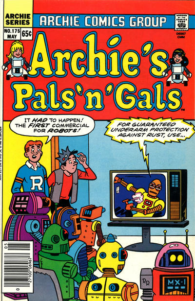 Cover for Archie's Pals 'n' Gals (Archie, 1952 series) #175 [Regular Edition]