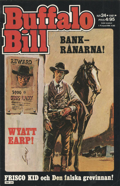 Cover for Buffalo Bill / Buffalo [delas] (Semic, 1965 series) #24/1981