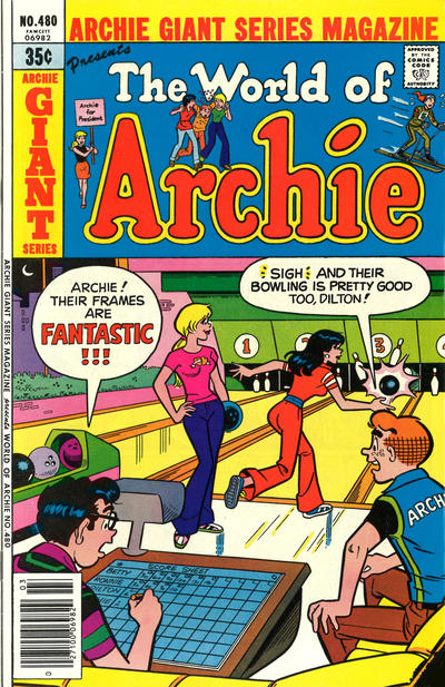 Cover for Archie Giant Series Magazine (Archie, 1954 series) #480