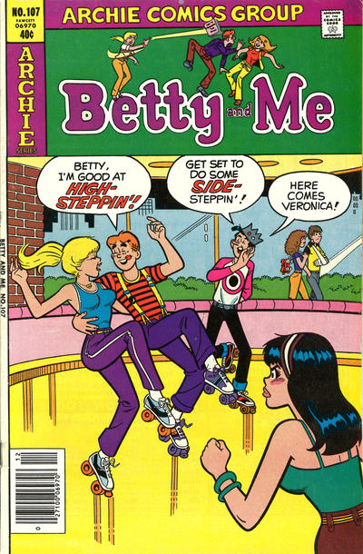 Cover for Betty and Me (Archie, 1965 series) #107