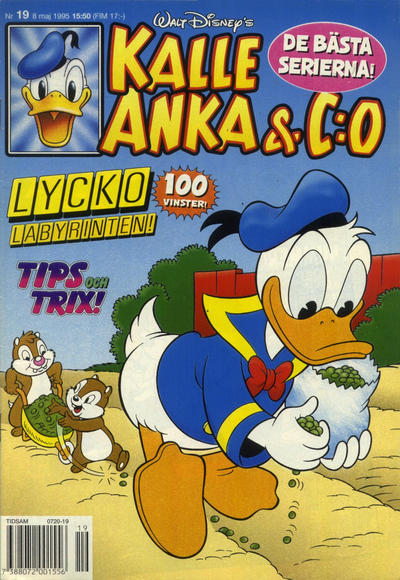 Cover for Kalle Anka & C:o (Serieförlaget [1980-talet], 1992 series) #19/1995