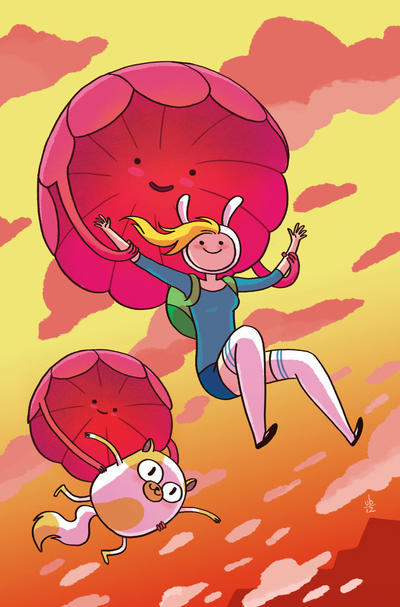 Cover for Adventure Time with Fionna & Cake (Boom! Studios, 2013 series) #1 [Cover C by Vera Brosgol]