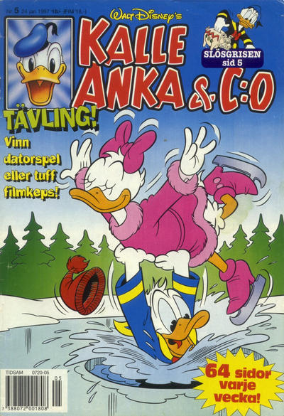 Cover for Kalle Anka & C:o (Serieförlaget [1980-talet], 1992 series) #5/1997