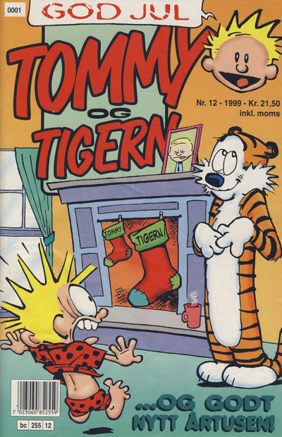 Cover for Tommy og Tigern (Bladkompaniet / Schibsted, 1989 series) #12/1999