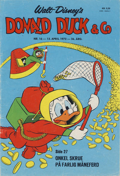 Cover for Donald Duck & Co (Hjemmet / Egmont, 1948 series) #16/1973