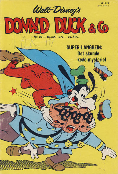 Cover for Donald Duck & Co (Hjemmet / Egmont, 1948 series) #20/1973