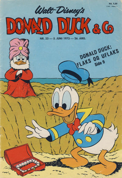 Cover for Donald Duck & Co (Hjemmet / Egmont, 1948 series) #23/1973