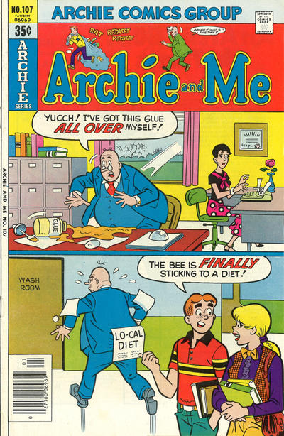 Cover for Archie and Me (Archie, 1964 series) #107