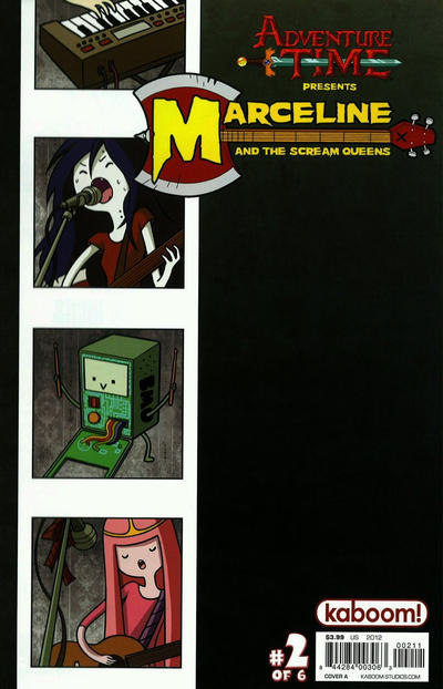 Cover for Adventure Time: Marceline and the Scream Queens (Boom! Studios, 2012 series) #2 [Cover A - Jab]