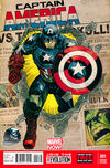Cover for Captain America (Marvel, 2013 series) #1 [Phantom Exclusive Variant - Charles Paul Wilson III]