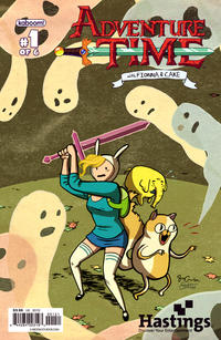 Cover Thumbnail for Adventure Time with Fionna & Cake (Boom! Studios, 2013 series) #1 [Hastings Exclusive Variant by Sina Grace]