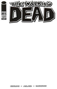 Cover Thumbnail for The Walking Dead (Image, 2003 series) #109 [Blank Cover]