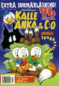 Cover Thumbnail for Kalle Anka & C:o (Egmont, 1997 series) #27/2002