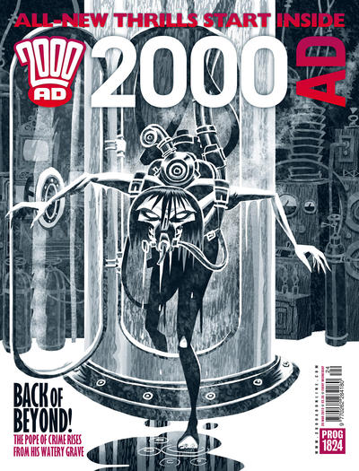 Cover for 2000 AD (Rebellion, 2001 series) #1824