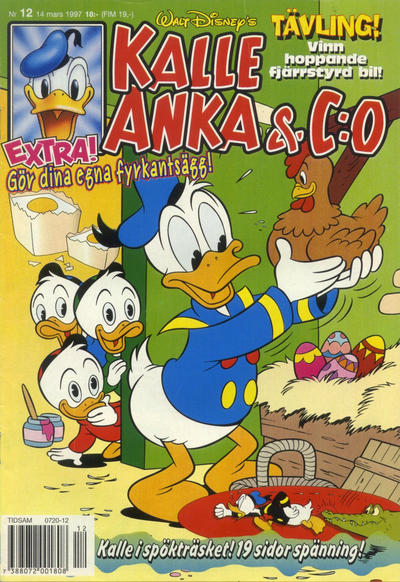 Cover for Kalle Anka & C:o (Serieförlaget [1980-talet], 1992 series) #12/1997