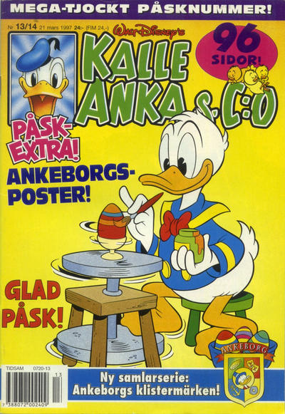 Cover for Kalle Anka & C:o (Serieförlaget [1980-talet], 1992 series) #13-14/1997