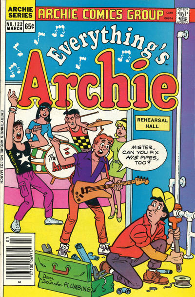 Cover for Everything's Archie (Archie, 1969 series) #122