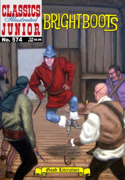 Cover for Classics Illustrated Junior (Jack Lake Productions Inc., 2003 series) #574 [60] - Brightboots
