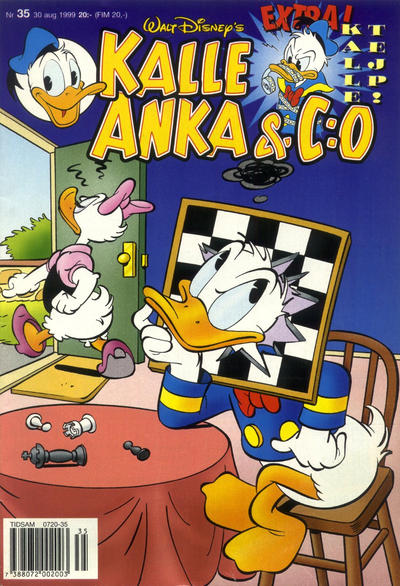 Cover for Kalle Anka & C:o (Egmont, 1997 series) #35/1999