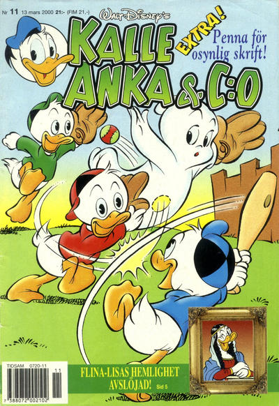 Cover for Kalle Anka & C:o (Egmont, 1997 series) #11/2000
