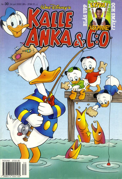 Cover for Kalle Anka & C:o (Egmont, 1997 series) #30/2000