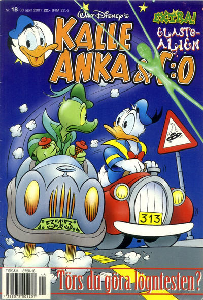 Cover for Kalle Anka & C:o (Egmont, 1997 series) #18/2001