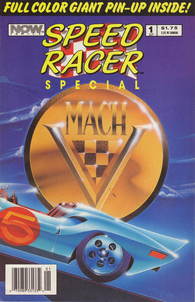 Cover for Speed Racer Special (Now, 1988 series) #1 [Newsstand]