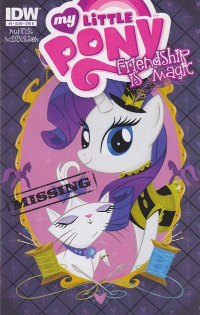 Cover for My Little Pony: Friendship Is Magic (IDW, 2012 series) #5 [Cover B - Stephanie Buscema]