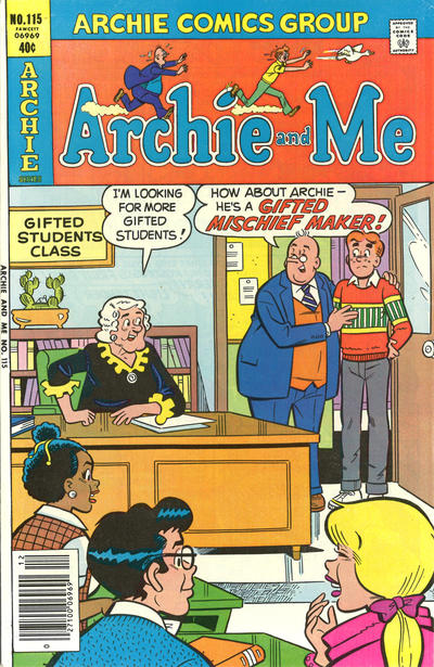 Cover for Archie and Me (Archie, 1964 series) #115