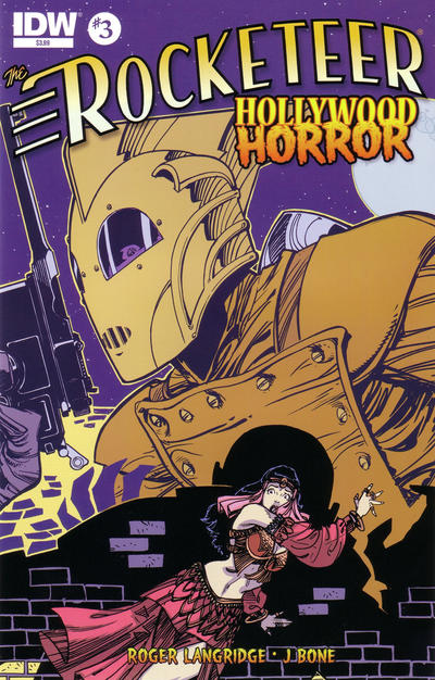 Cover for The Rocketeer: Hollywood Horror (IDW, 2013 series) #3