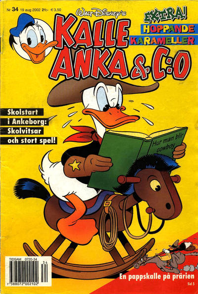 Cover for Kalle Anka & C:o (Egmont, 1997 series) #34/2002