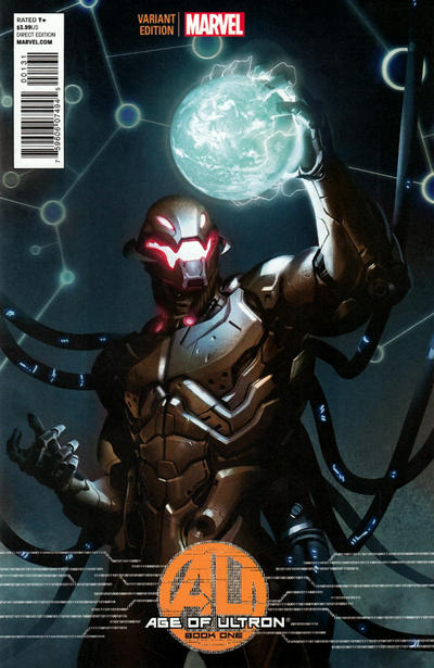 Cover for Age of Ultron (Marvel, 2013 series) #1 [Variant Cover by Marko Djurdjevic]