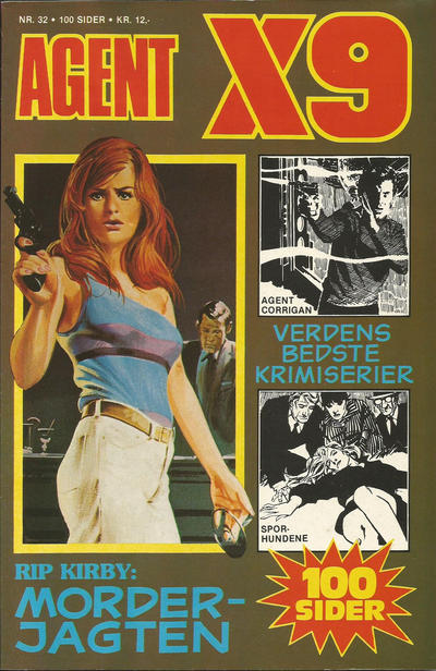 Cover for Agent X9 (Interpresse, 1976 series) #32