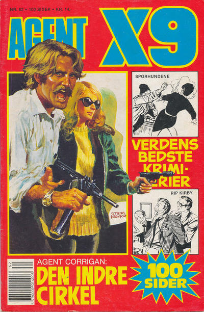 Cover for Agent X9 (Interpresse, 1976 series) #62