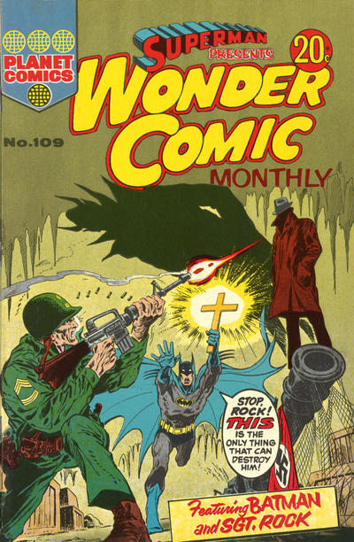 Cover for Superman Presents Wonder Comic Monthly (K. G. Murray, 1965 ? series) #109