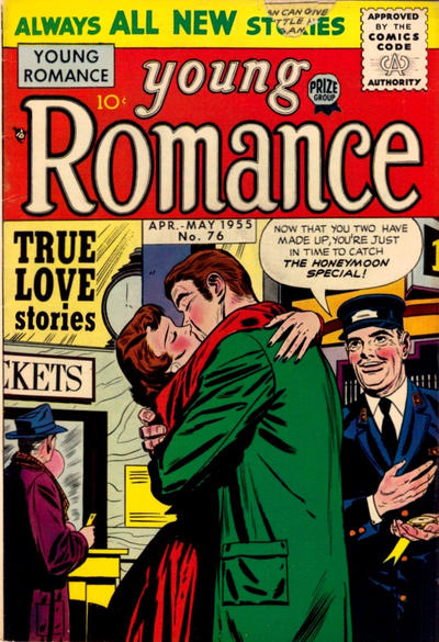 Cover for Young Romance (Prize, 1947 series) #v8#4 (76)