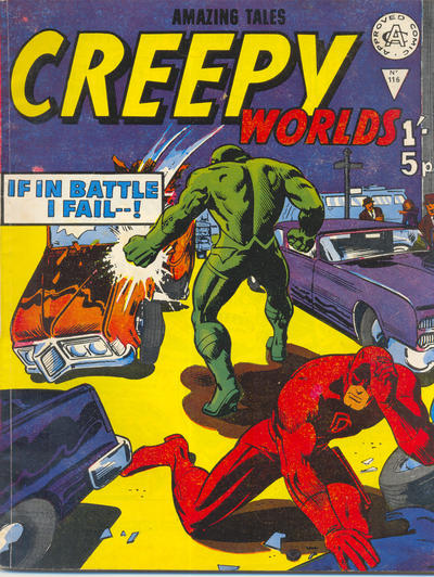 Cover for Creepy Worlds (Alan Class, 1962 series) #116