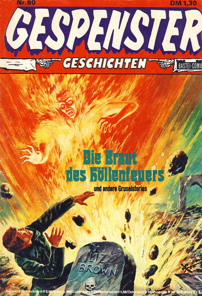 Cover for Gespenster Geschichten (Bastei Verlag, 1974 series) #80