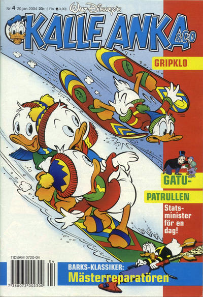 Cover for Kalle Anka & C:o (Egmont, 1997 series) #4/2004