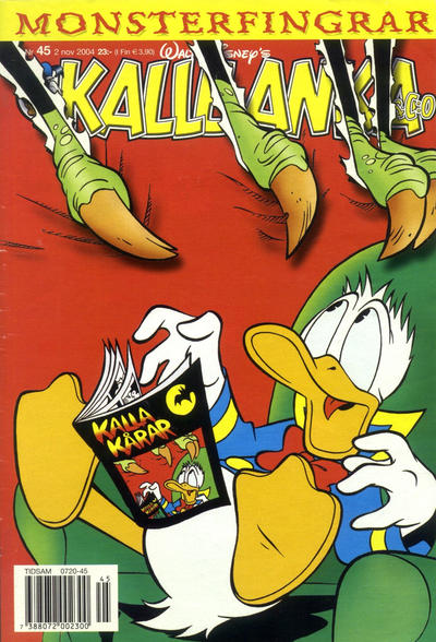 Cover for Kalle Anka & C:o (Egmont, 1997 series) #45/2004