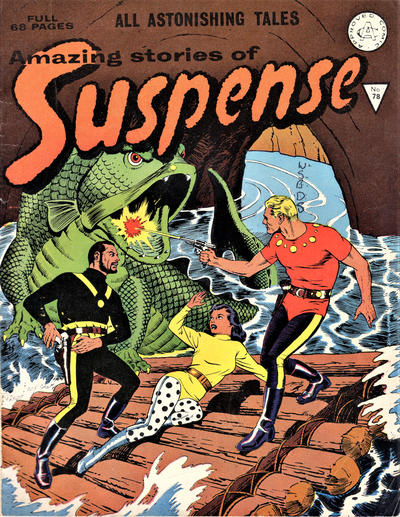 Cover for Amazing Stories of Suspense (Alan Class, 1963 series) #78