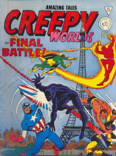 Cover for Creepy Worlds (Alan Class, 1962 series) #123