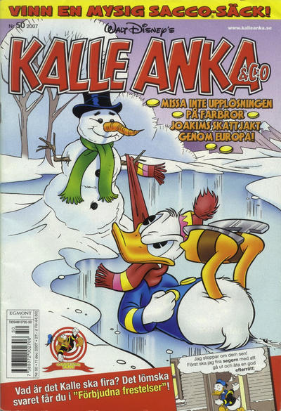 Cover for Kalle Anka & C:o (Egmont, 1997 series) #50/2007