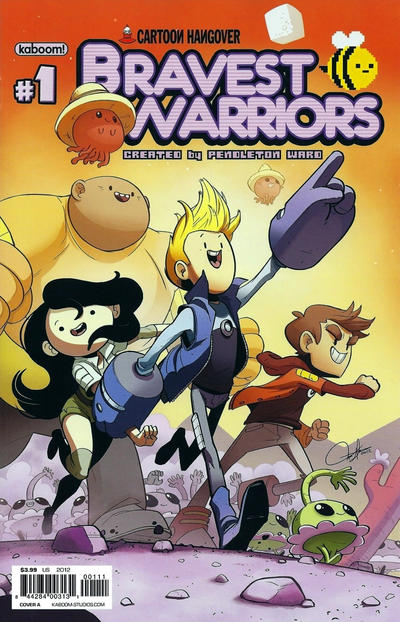 Cover for Bravest Warriors (Boom! Studios, 2012 series) #1 [Cover A by Tyson Hesse]