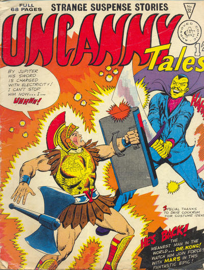 Cover for Uncanny Tales (Alan Class, 1963 series) #32