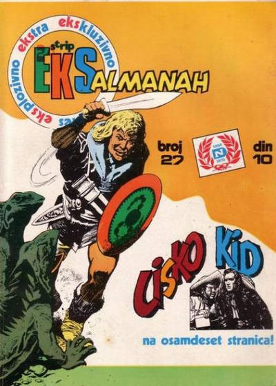 Cover for Eks almanah (Dečje novine, 1975 series) #27